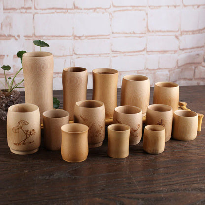 Divine Flow™ Charcoal Brew Bamboo Cup