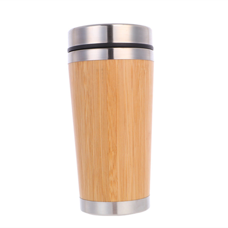 Divine Flow™ Bamboo Car Cup, Coffee Mug, Tea Cup