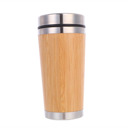 Divine Flow™ Bamboo Car Cup, Coffee Mug, Tea Cup