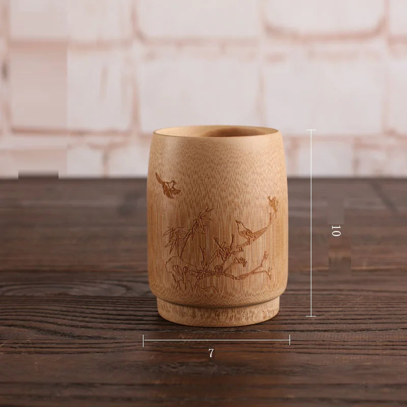 Divine Flow™ Charcoal Brew Bamboo Cup