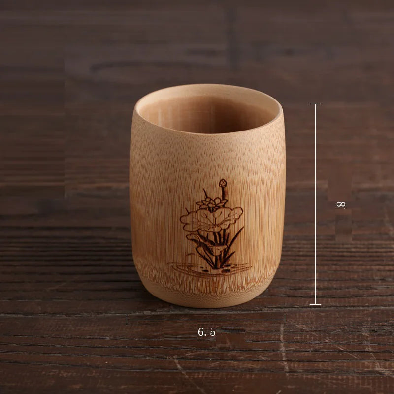 Divine Flow™ Charcoal Brew Bamboo Cup