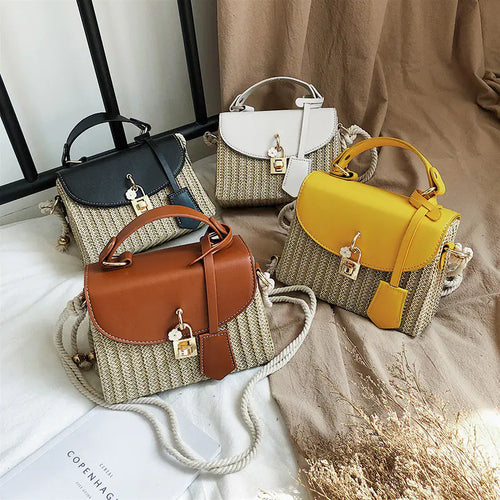 Woven Crossbody and Shoulder Bag