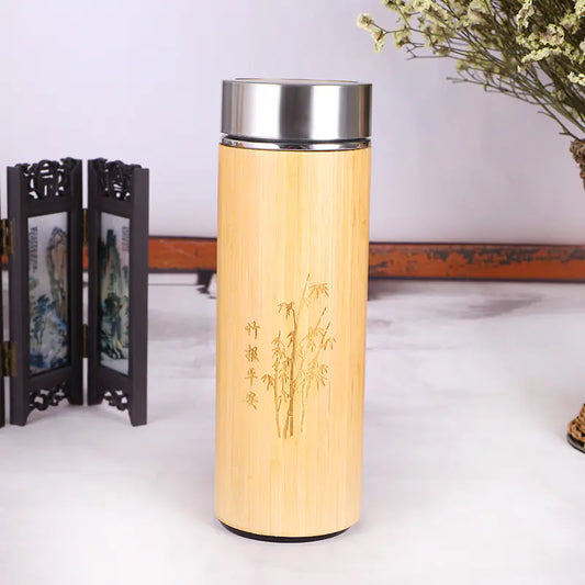 Divine Flow™ Bamboo Therm Insulated Cup
