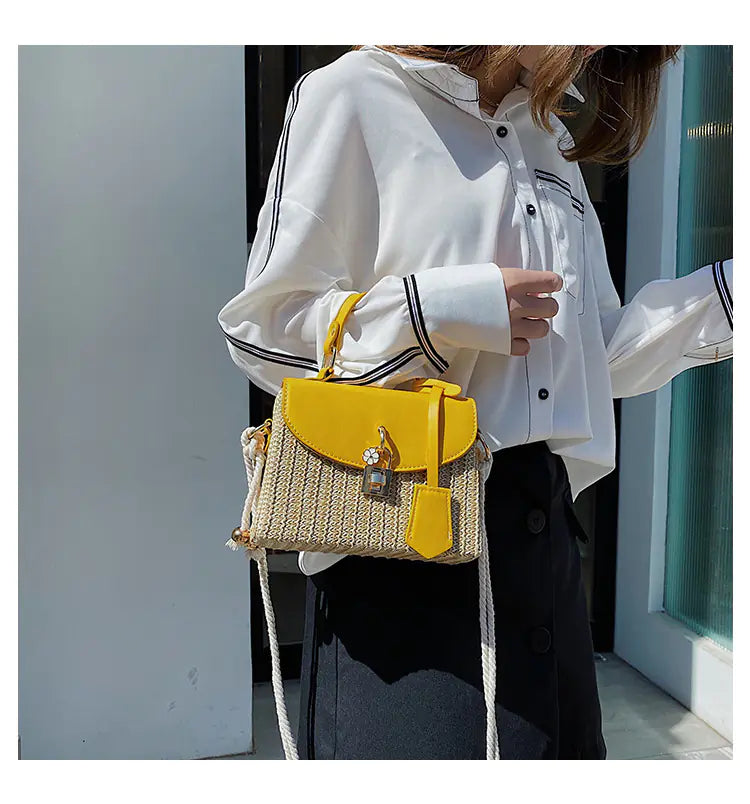 Woven Crossbody and Shoulder Bag