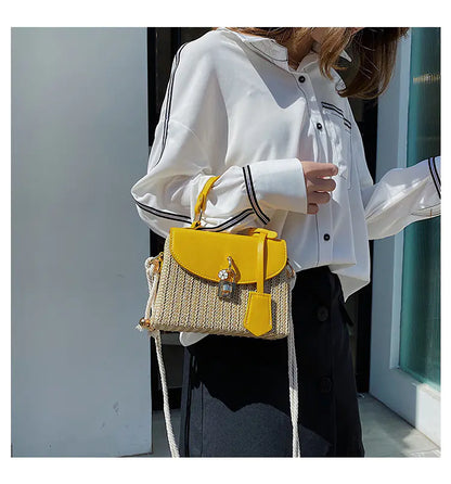 Woven Crossbody and Shoulder Bag