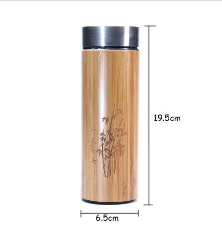 Divine Flow™ Bamboo Therm Insulated Cup