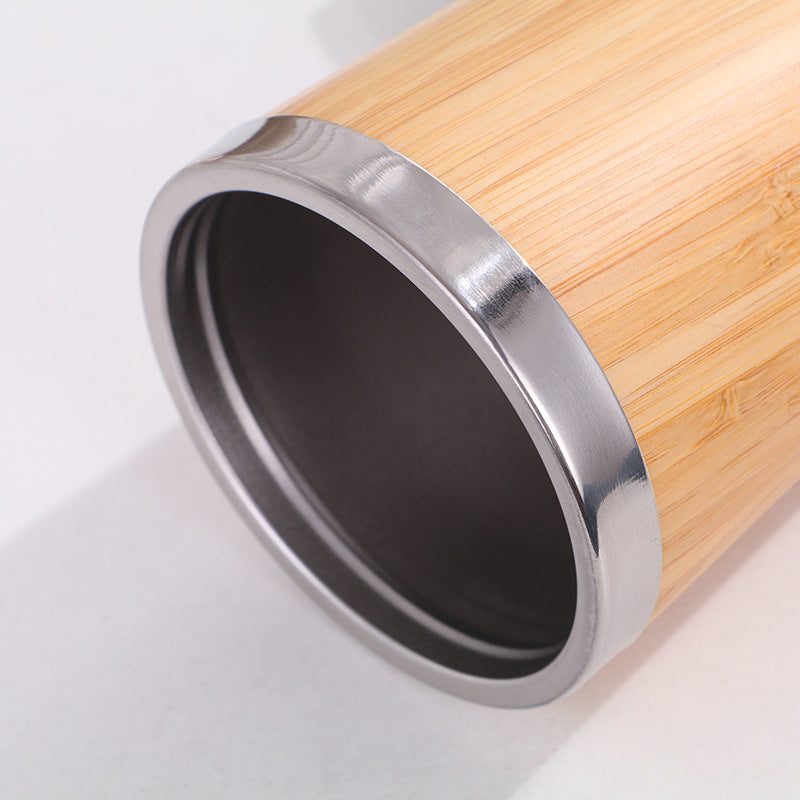 Divine Flow™ Bamboo Car Cup, Coffee Mug, Tea Cup