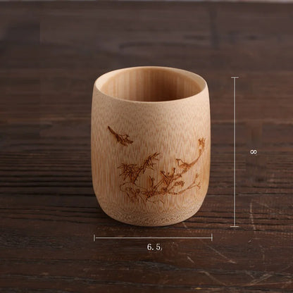 Divine Flow™ Charcoal Brew Bamboo Cup