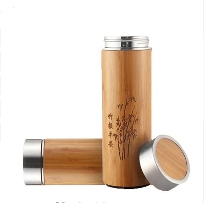 Divine Flow™ Bamboo Therm Insulated Cup